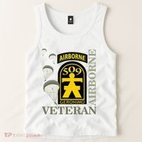509th Parachute Infantry Regiment Airborne Veteran Christmas Tank Top thumb 2