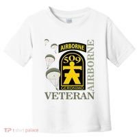 509th Parachute Infantry Regiment Airborne Veteran Christmas Toddler T-Shirt thumb 0