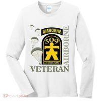 509th Parachute Infantry Regiment Airborne Veteran Christmas Women's Long Sleeve Shirt thumb 0
