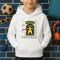 509th Parachute Infantry Regiment Airborne Veteran Christmas Kids Hoodie thumb 2