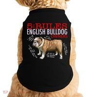 5 Rules For English Bulldog Owners Gift Doggie Tank thumb 0