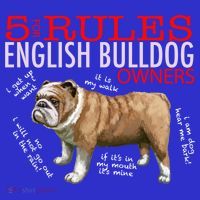 5 Rules For English Bulldog Owners Gift Long Sleeve Shirt thumb 2