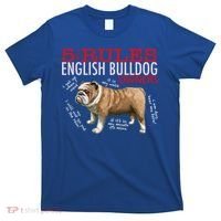 5 Rules For English Bulldog Owners Gift T-Shirt thumb 0