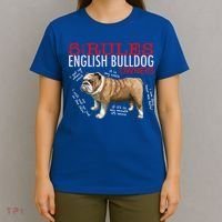 5 Rules For English Bulldog Owners Gift T-Shirt thumb 4