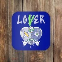 5 Retro Green Bean Loser Lover Heart Shoes 5s Green Bean Coaster thumb 0