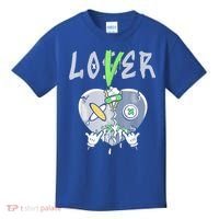 5 Retro Green Bean Loser Lover Heart Shoes 5s Green Bean Kids T-Shirt thumb 0