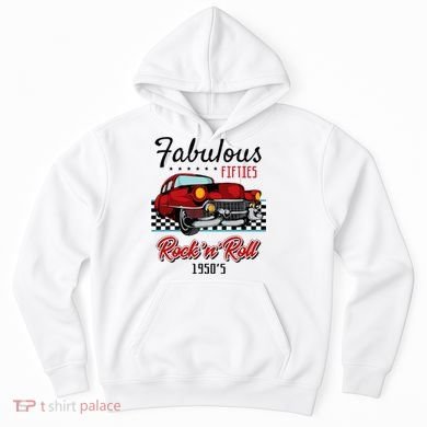 50s Rockabilly Vintage 1950s Clothing Hoodie
