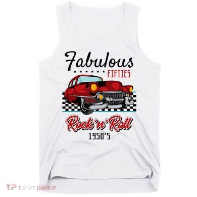 50s Rockabilly Vintage 1950s Clothing Tank Top