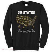 50 States Been There Done That Souvenir For Men For Women Sweatshirt thumb 0