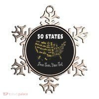 50 States Been There Done That Souvenir For Men For Women Ornament thumb 0