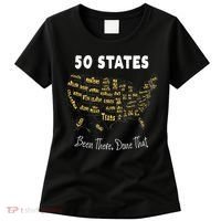 50 States Been There Done That Souvenir For Men For Women Women's T-Shirt thumb 0