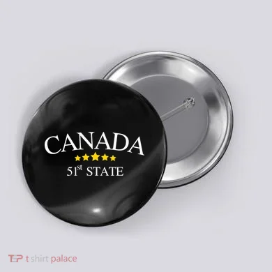 51st State Canada Button