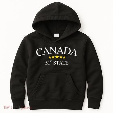 51st State Canada Kids Hoodie
