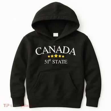 51st State Canada Kids Hoodie