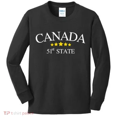 51st State Canada Kids Long Sleeve Shirt