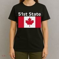 51st State Canada Funny Trump T-Shirt thumb 4