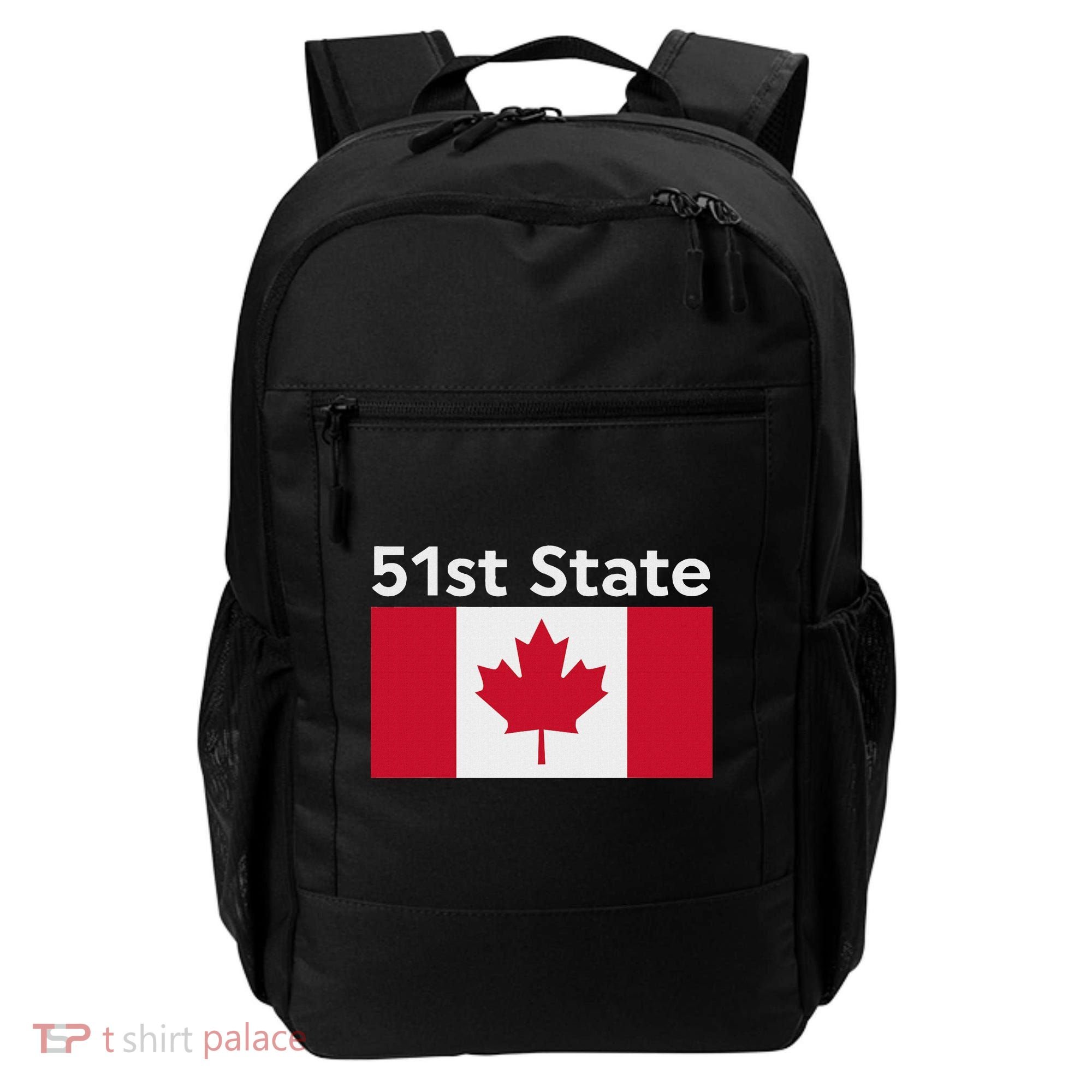 51st State Canada Funny Trump Backpack