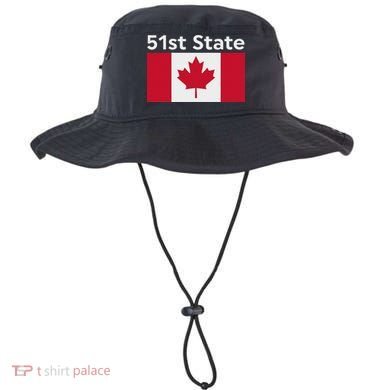 51st State Canada Funny Trump Bucket Hat