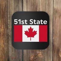 51st State Canada Funny Trump Coaster thumb 0
