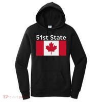 51st State Canada Funny Trump Women's Hoodie thumb 0