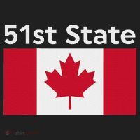 51st State Canada Funny Trump Tumbler thumb 3