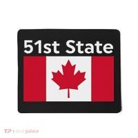 51st State Canada Funny Trump Mousepad thumb 0