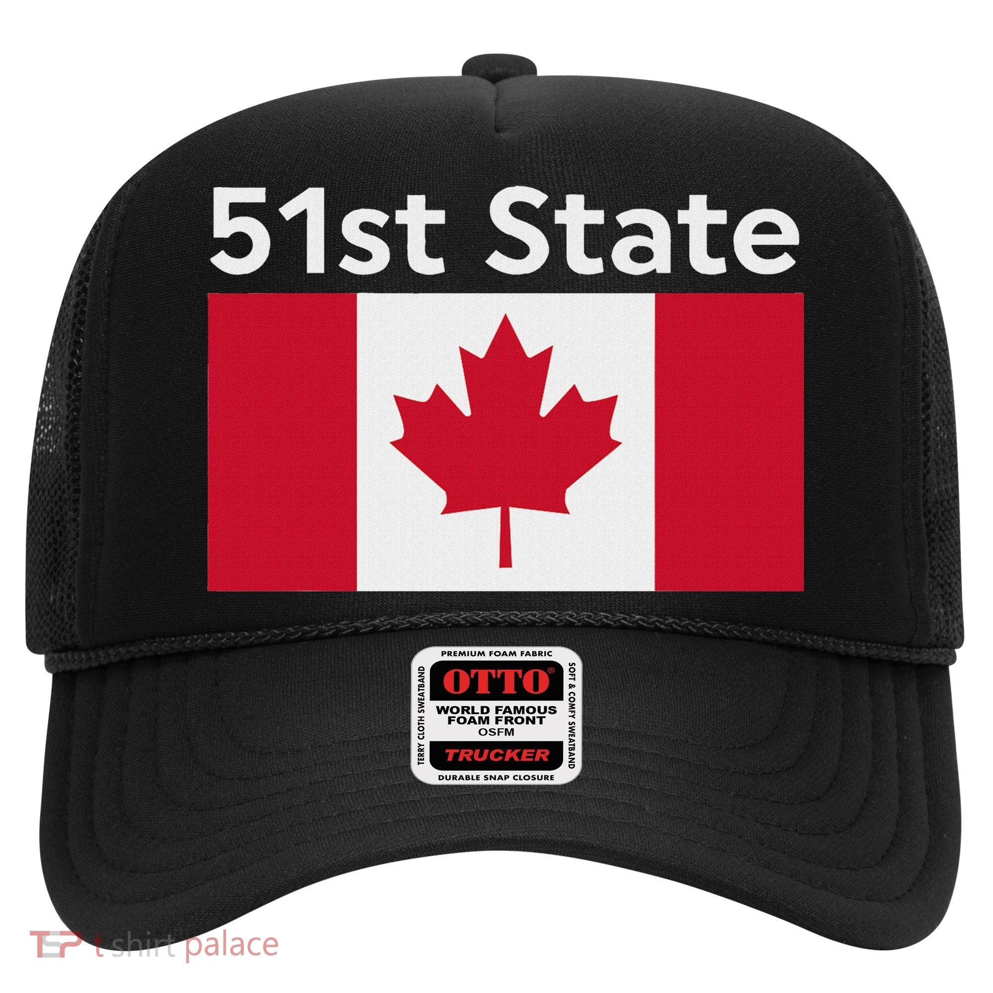 51st State Canada Funny Trump Hat