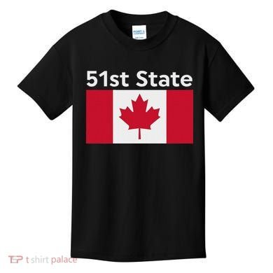 51st State Canada Funny Trump Kids T-Shirt