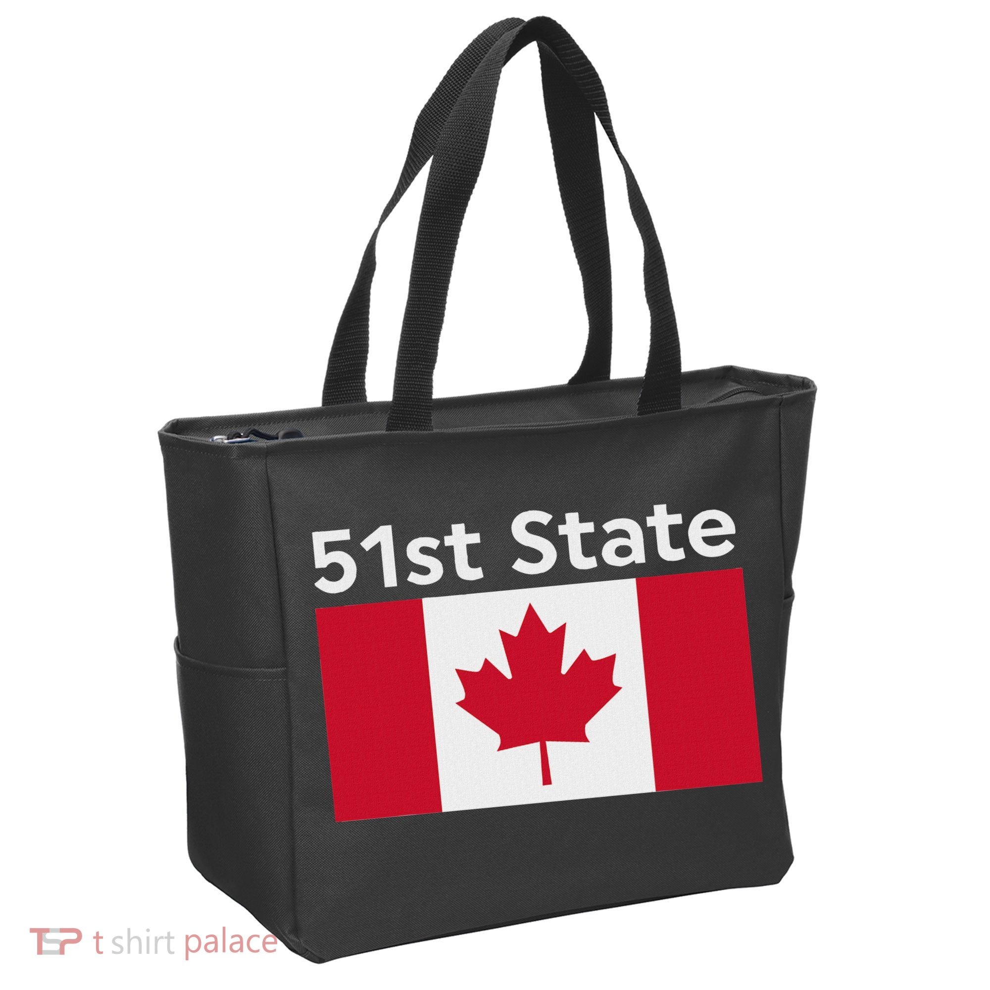 51st State Canada Funny Trump Tote Bag