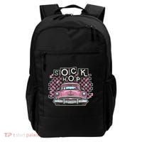 50s Sock Hop Dance Part Retro 1950s Party Doo Wop Rockabilly Backpack thumb 0