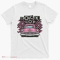 50s Sock Hop Dance Part Retro 1950s Party Doo Wop Rockabilly T-Shirt thumb 0