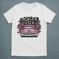 50s Sock Hop Dance Part Retro 1950s Party Doo Wop Rockabilly T-Shirt thumb 5