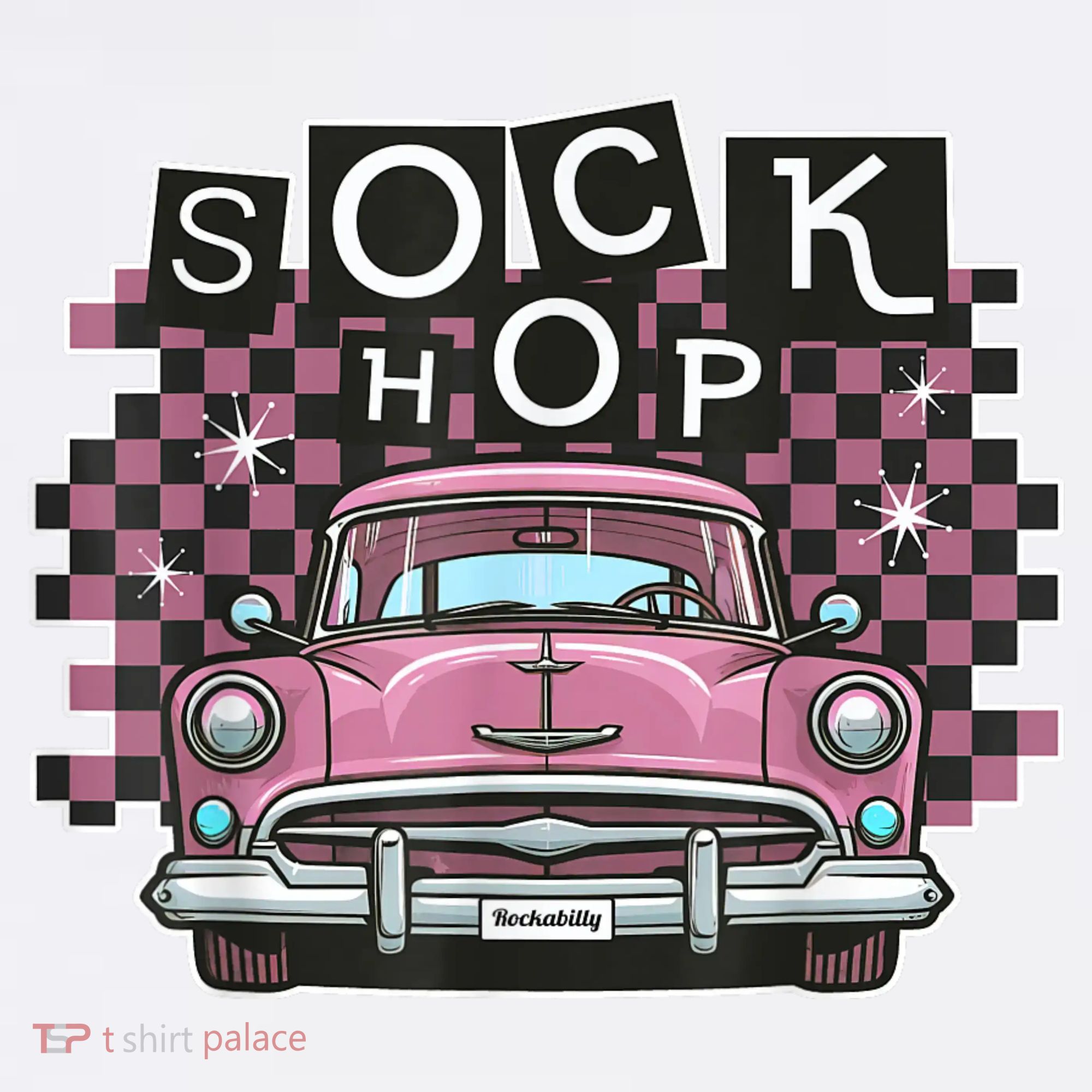 50s Sock Hop Dance Part Retro 1950s Party Doo Wop Rockabilly T-Shirt