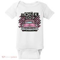 50s Sock Hop Dance Part Retro 1950s Party Doo Wop Rockabilly Baby Bodysuit thumb 0