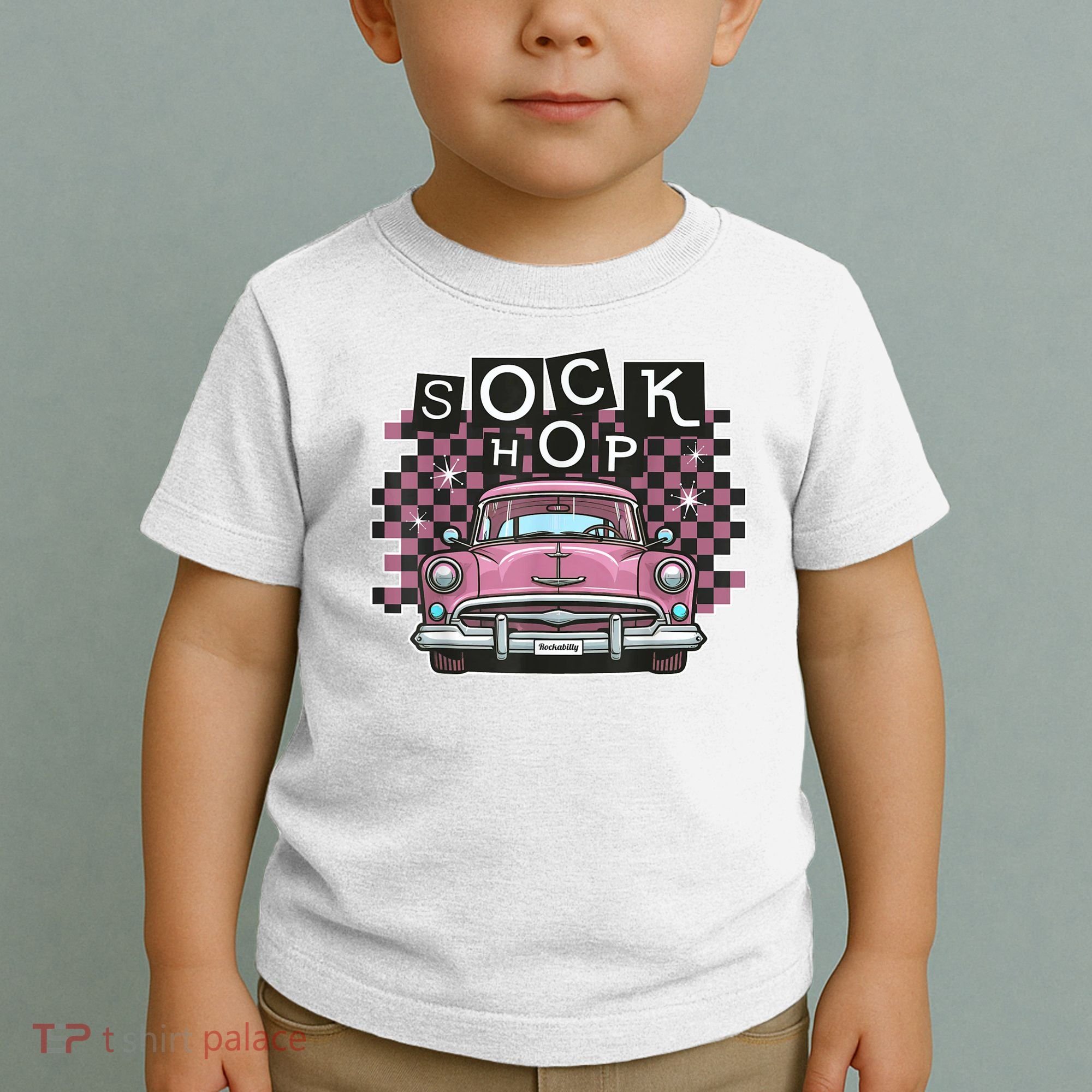 50s Sock Hop Dance Part Retro 1950s Party Doo Wop Rockabilly Toddler T-Shirt