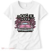 50s Sock Hop Dance Part Retro 1950s Party Doo Wop Rockabilly Women's T-Shirt thumb 0