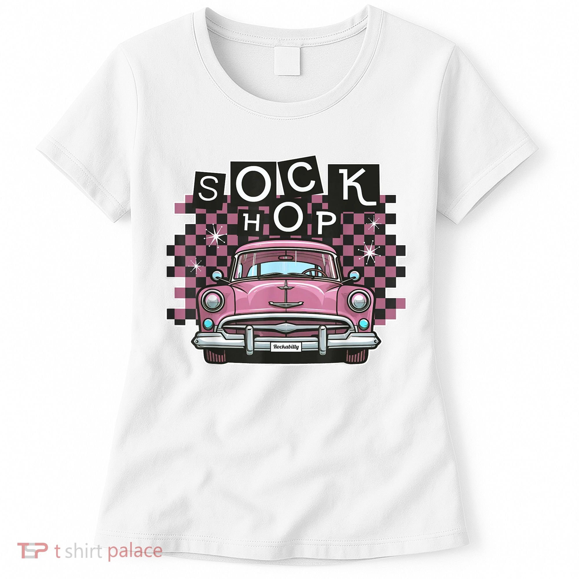 50s Sock Hop Dance Part Retro 1950s Party Doo Wop Rockabilly Women's T-Shirt
