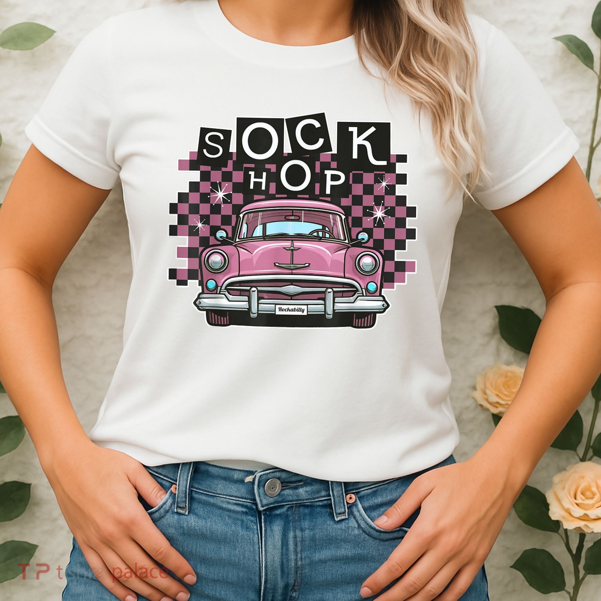 50s Sock Hop Dance Part Retro 1950s Party Doo Wop Rockabilly Women's T-Shirt