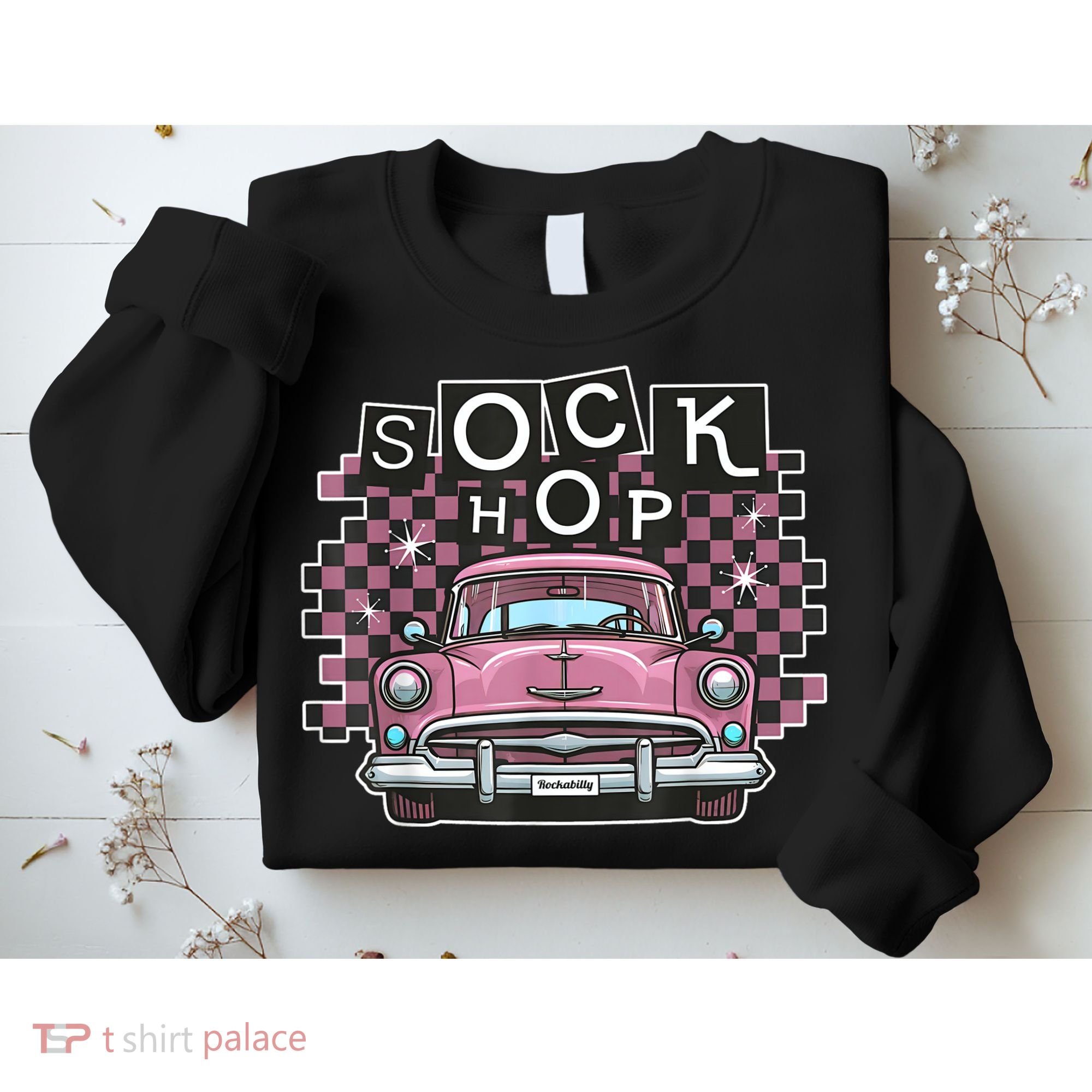 50s Sock Hop Dance Part Retro 1950s Party Doo Wop Rockabilly Sweatshirt