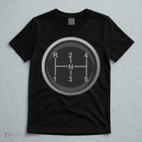 5 Speed Manual Transmission Dogleg Gear Shift Pattern Car T-Shirt thumb 5