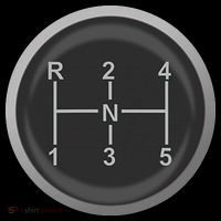5 Speed Manual Transmission Dogleg Gear Shift Pattern Car Women's Hoodie thumb 2