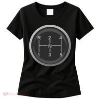 5 Speed Manual Transmission Dogleg Gear Shift Pattern Car Women's T-Shirt thumb 0