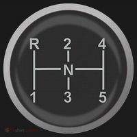 5 Speed Manual Transmission Dogleg Gear Shift Pattern Car Kids Sweatshirt thumb 2