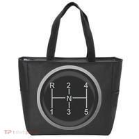 5 Speed Manual Transmission Dogleg Gear Shift Pattern Car Tote Bag thumb 0