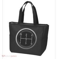 5 Speed Manual Transmission Dogleg Gear Shift Pattern Car Tote Bag thumb 3