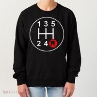 5 Speed Manual Transmission Stick Shift Car Enthusiast Women's Sweatshirt thumb 0