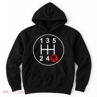 5 Speed Manual Transmission Stick Shift Car Enthusiast Hoodie thumb 0