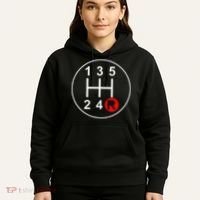 5 Speed Manual Transmission Stick Shift Car Enthusiast Hoodie thumb 5