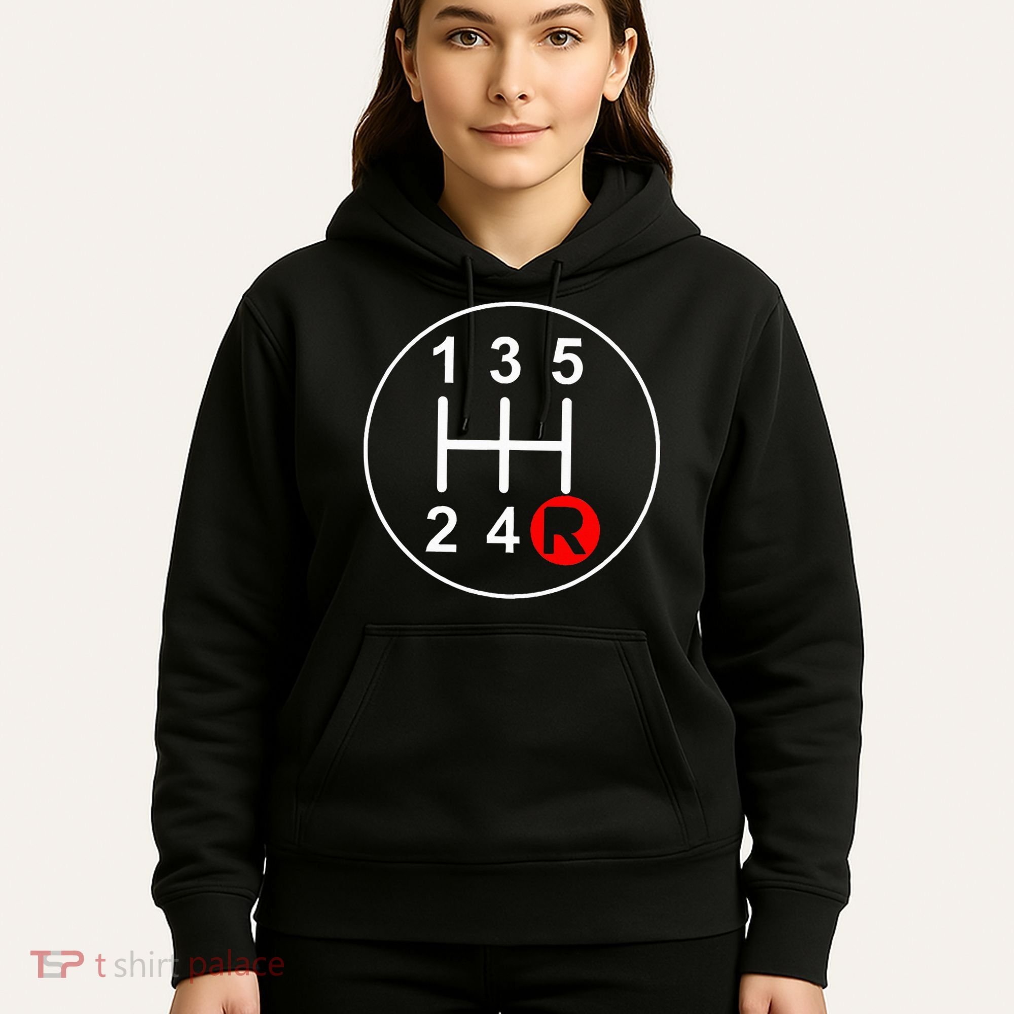 5 Speed Manual Transmission Stick Shift Car Enthusiast Hoodie
