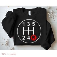 5 Speed Manual Transmission Stick Shift Car Enthusiast Sweatshirt thumb 2